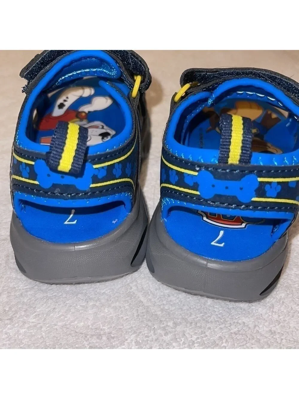 Paw patrol light up sole sandals